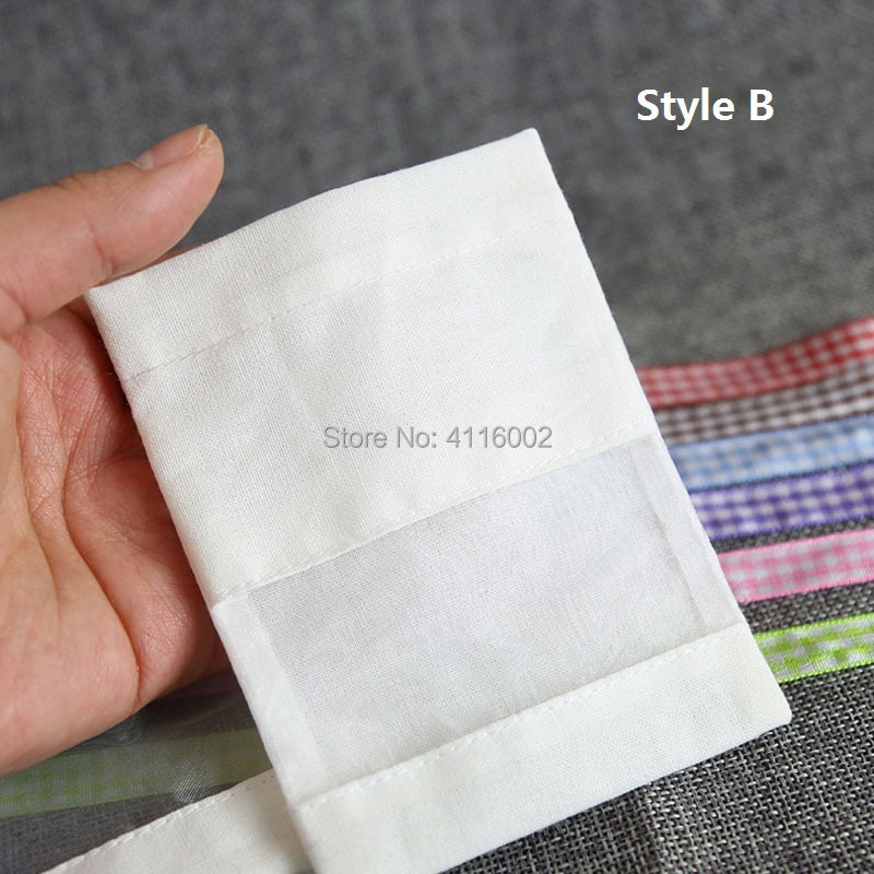 100pcs/lot Cotton Organza Ince - Cosmetic Bags recension och pris