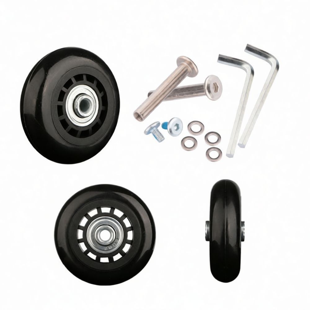 Luggage Casters Rubber Wheels  - Silent Replacement Luggage Wheels recension och pris