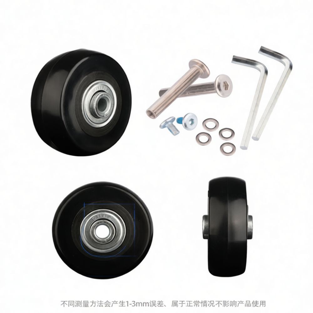 Luggage Casters Rubber Wheels  - Silent Replacement Luggage Wheels recension och pris