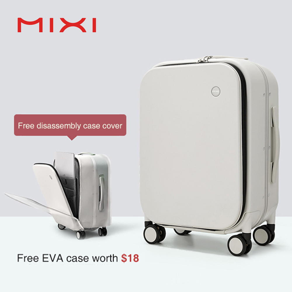 Mixi Patent Design Aluminum Fr - Foldable Rolling Luggage Bag recension och pris