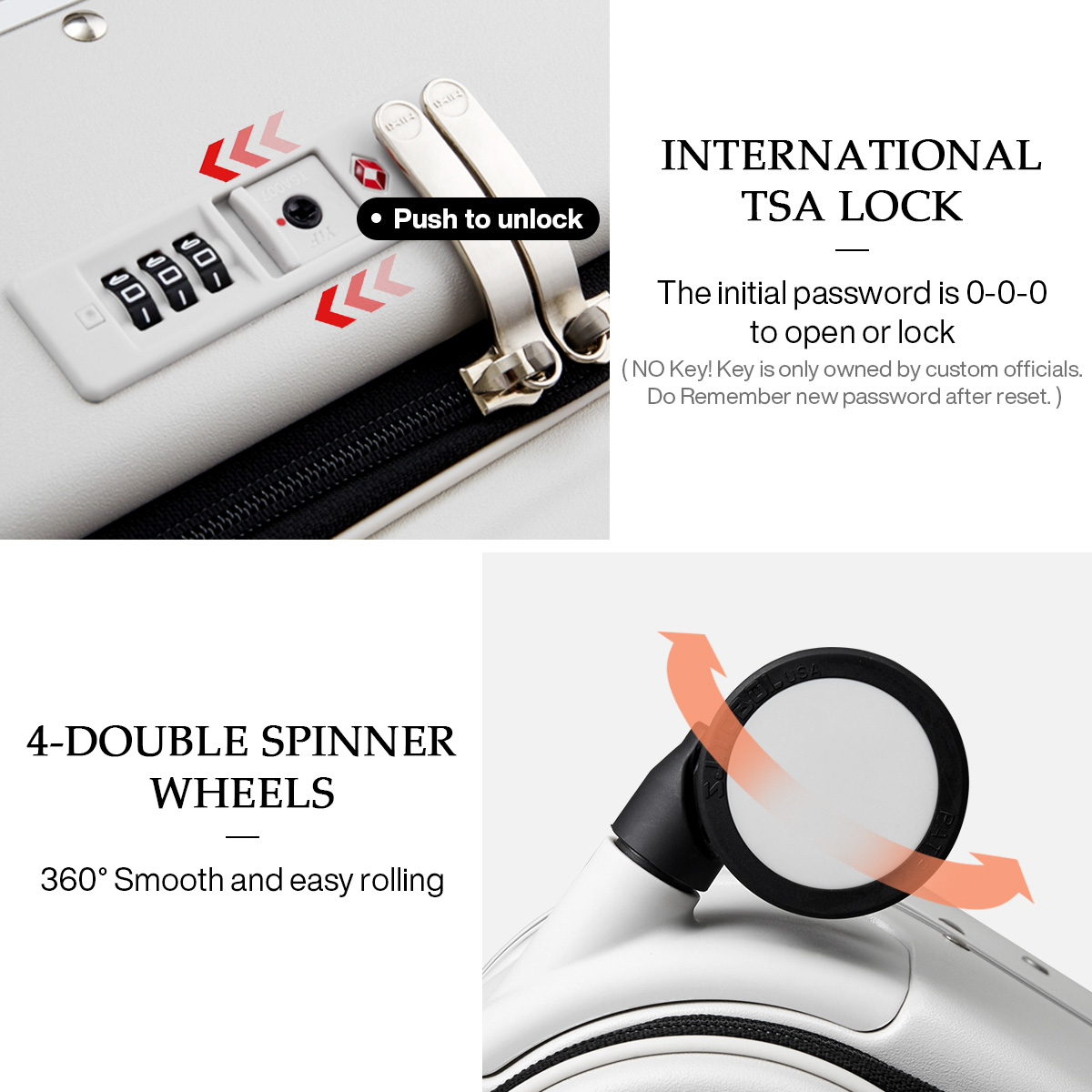 Mixi Patent Design Aluminum Fr - Foldable Rolling Luggage Bag recension och pris