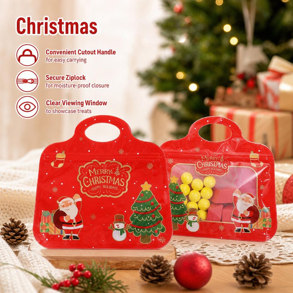 10-50pcs Christmas Self-Sealin - Handbags recension och pris