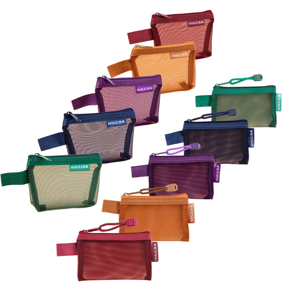 Portable Mesh Fabric Travel Gr - Cosmetic Bags recension och pris